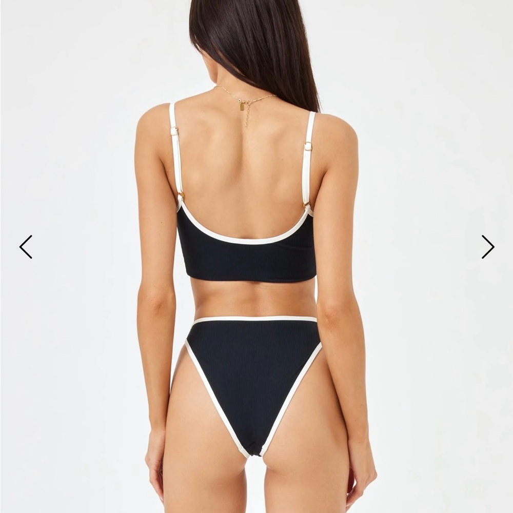 L*SPACE | Ribbed Adalyn Bikini Top - Picture 5 of 7